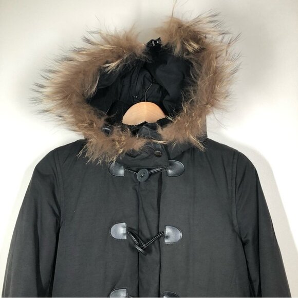 Soia &  Kyo Black Goose Down Toggle Jacket Size XS - Picture 3 of 10